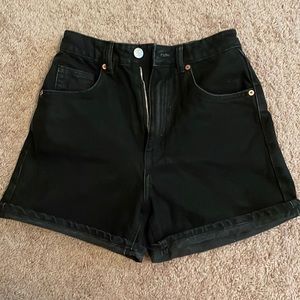 Zara Mom Jean Shorts
